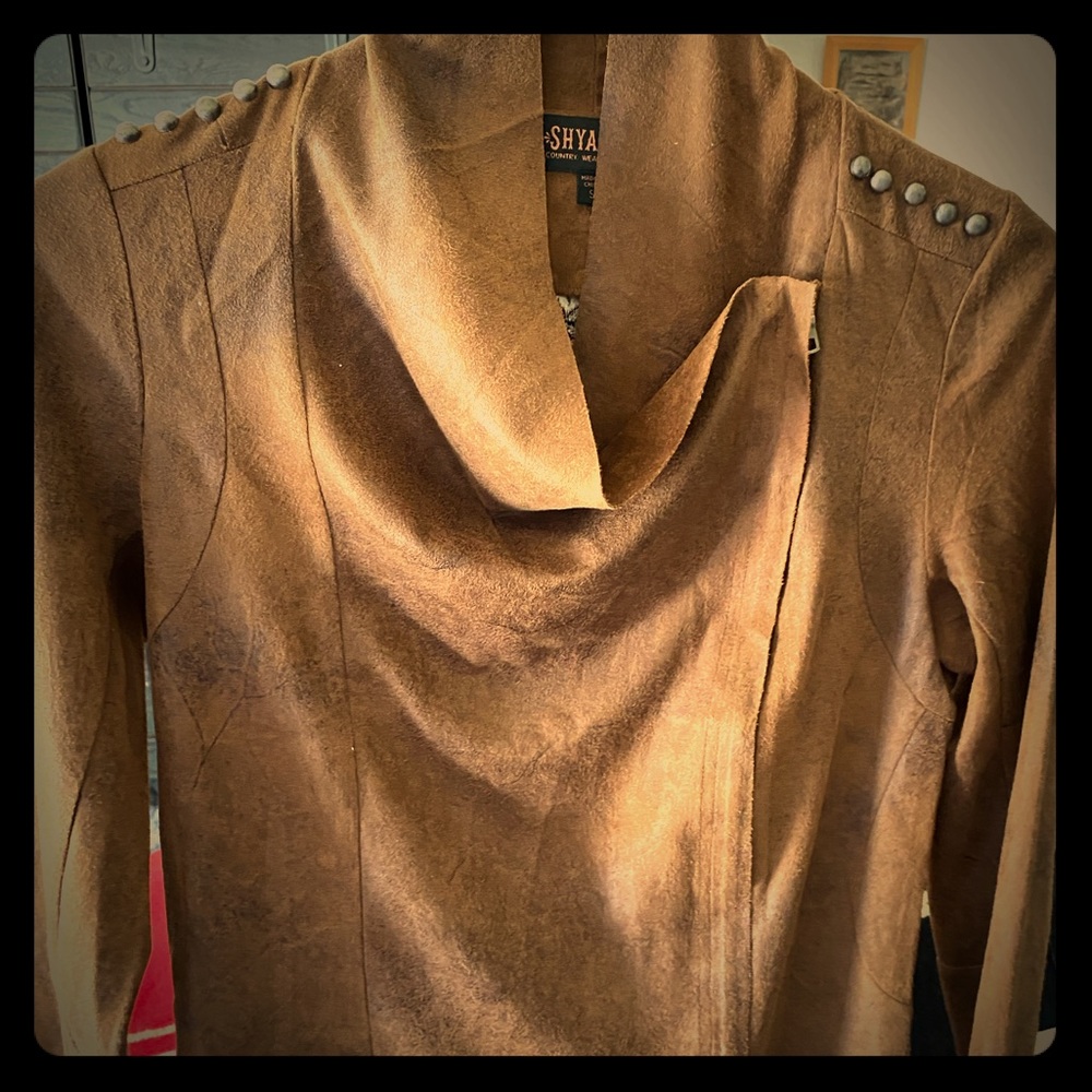 Shyanne, Boot barn.  Faux leather jacket/shirt